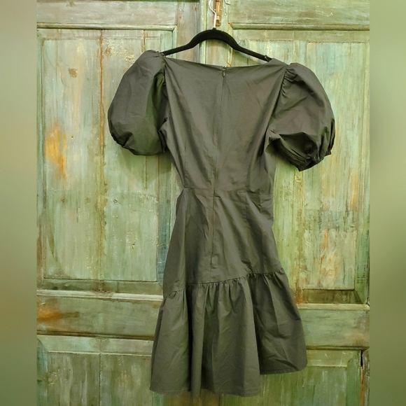 ASTR the Label Mayfair Side Cut Out Puff Sleeve Mini Dress, Size Small - Picture 5 of 9